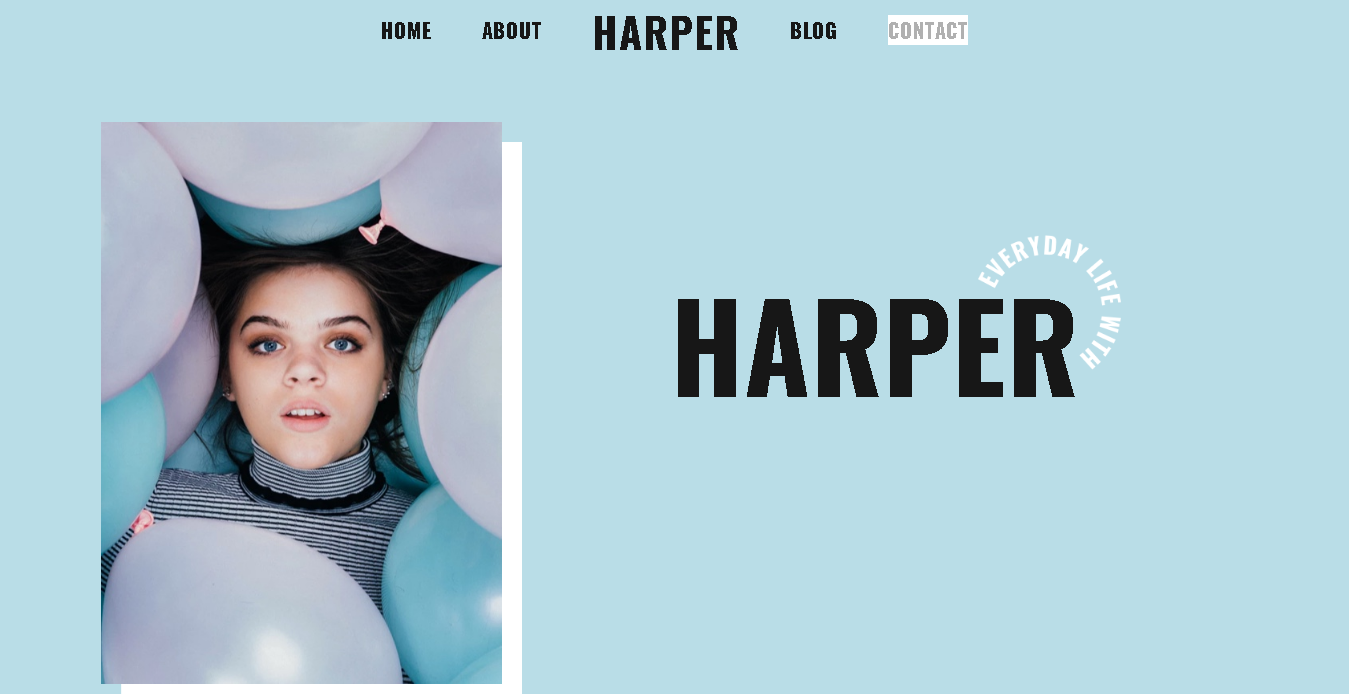 Harper project screenshot